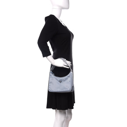 Prada Tessuto Nylon Mini Re-Edition 2000 Bag Astrale 2 of 10