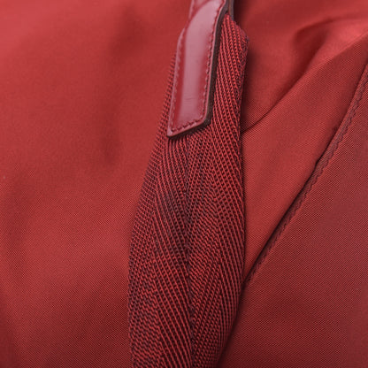 Prada Nylon Vela Small Backpack Rosso 14 of 14