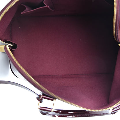 Louis Vuitton Vernis Alma GM Rouge Fauviste 4 of 14