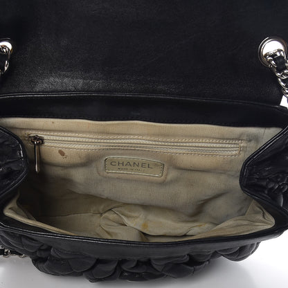 Chanel Washed Lambskin Quilted Medium Chain Around Messenger Black 5 of 15