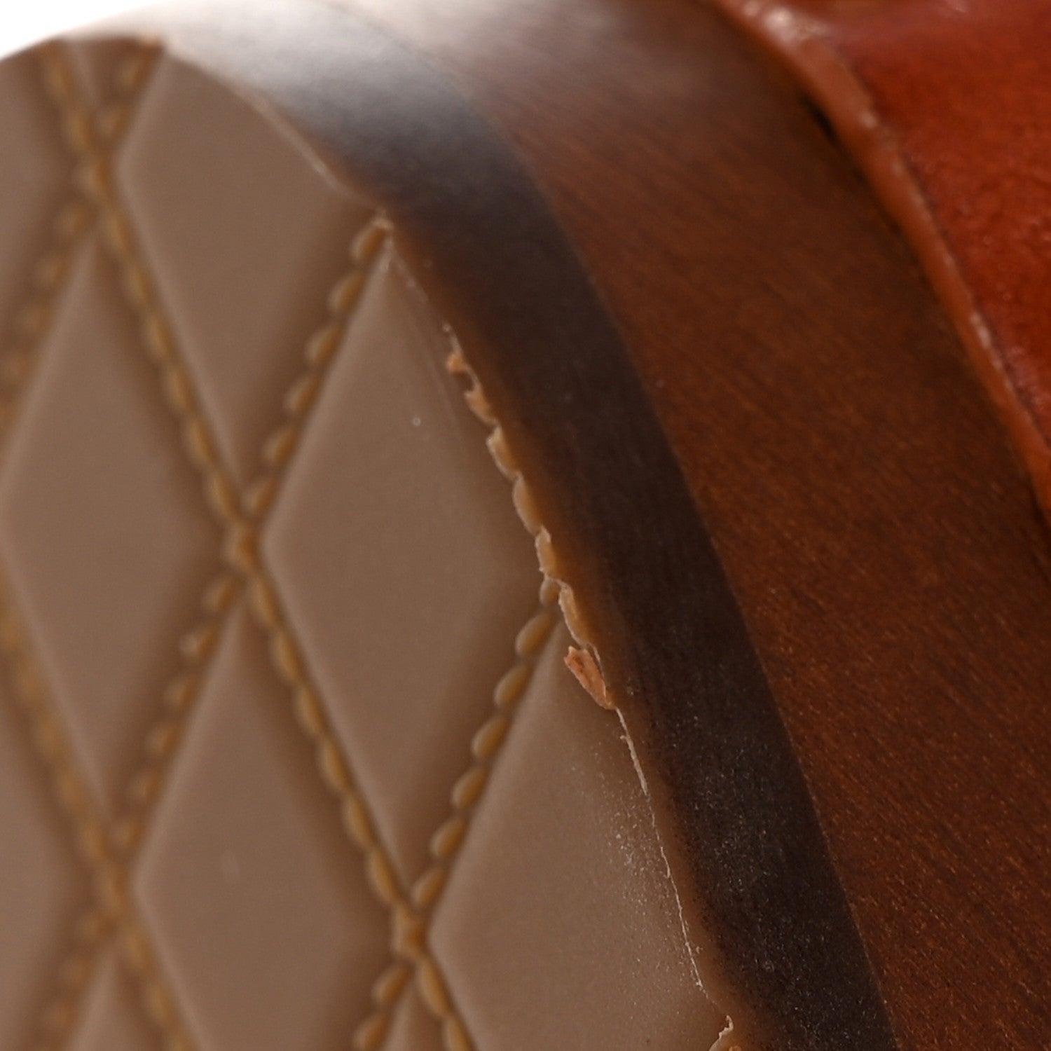 Chanel Calfskin Camellia Clogs 41 Brown 10 of 12