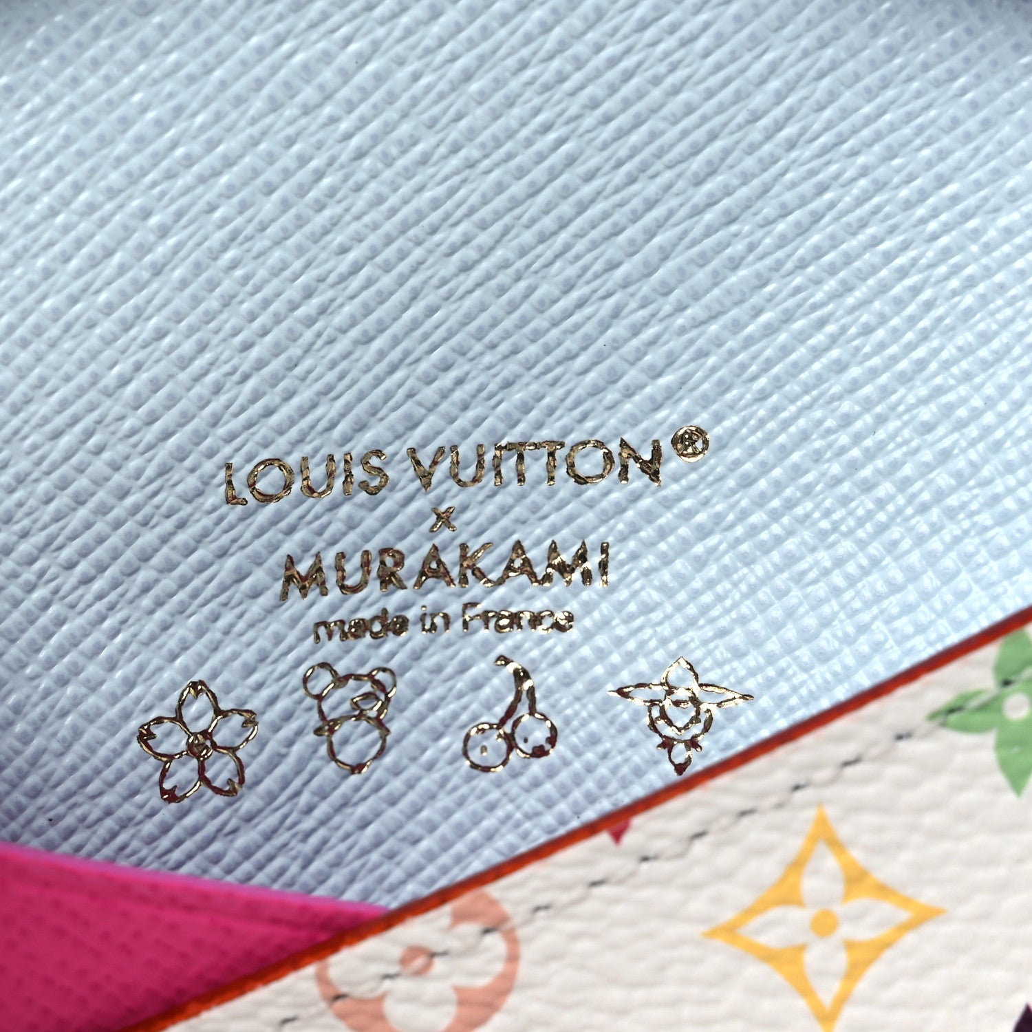Louis Vuitton LV X TM Monogram Multicolor Slim Card Holder White 5 of 6