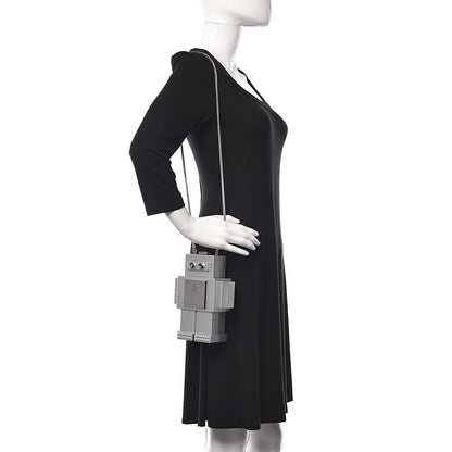 MCM Perspex Roboter Series Clutch Bag Silver 2 of 29