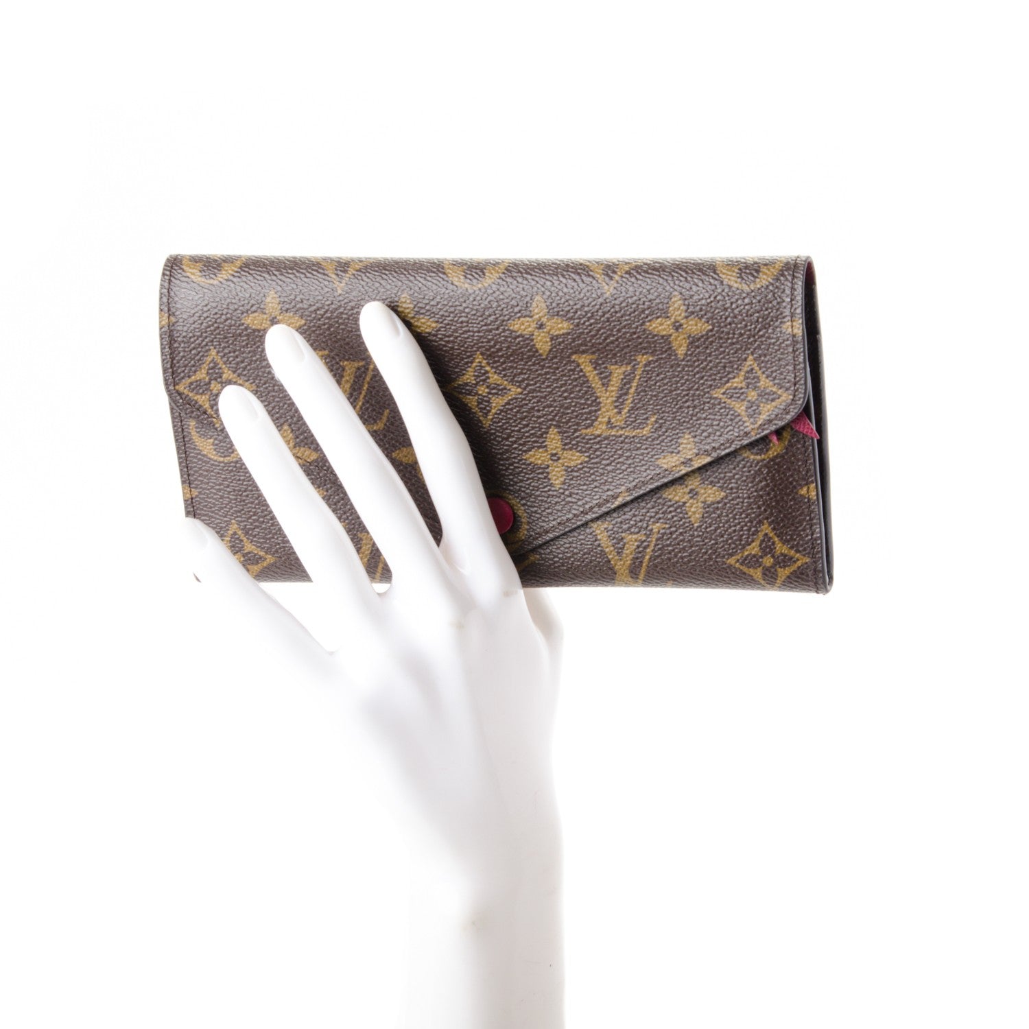 Louis Vuitton Monogram Josephine Wallet Fuchsia 2 of 7