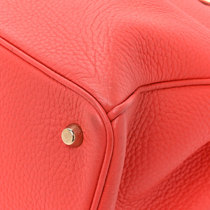 Christian Dior Bullcalf Large Diorissimo Tote True Red 13 of 19