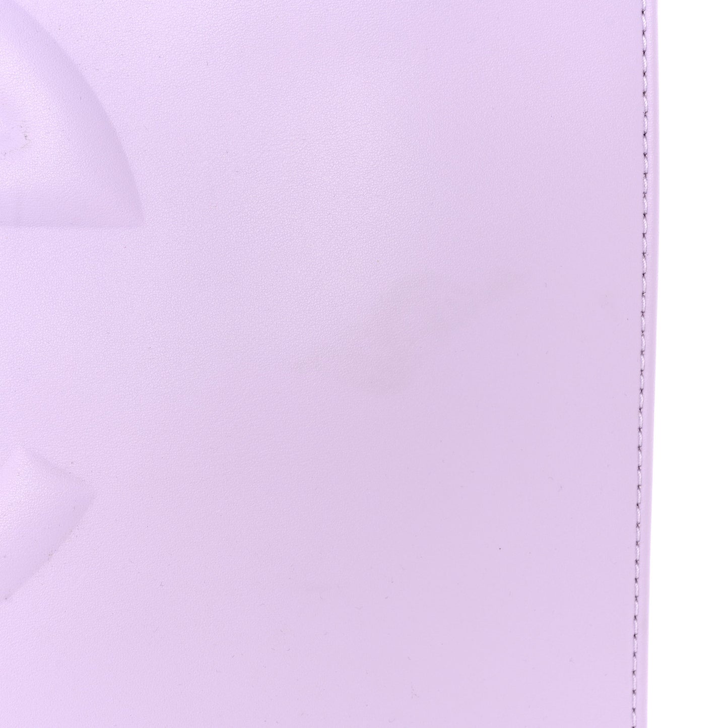 Vegan Leather Medium Shopping Bag Lavender