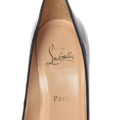 Christian Louboutin Patent Decollete 554 100 Pumps 38 Black 7 of 10