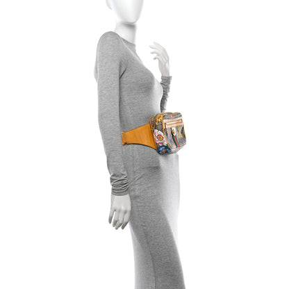 Gucci GG Supreme Monogram Flora Medium Ophidia Belt Bag Beige Multicolor Crop 2 of 12