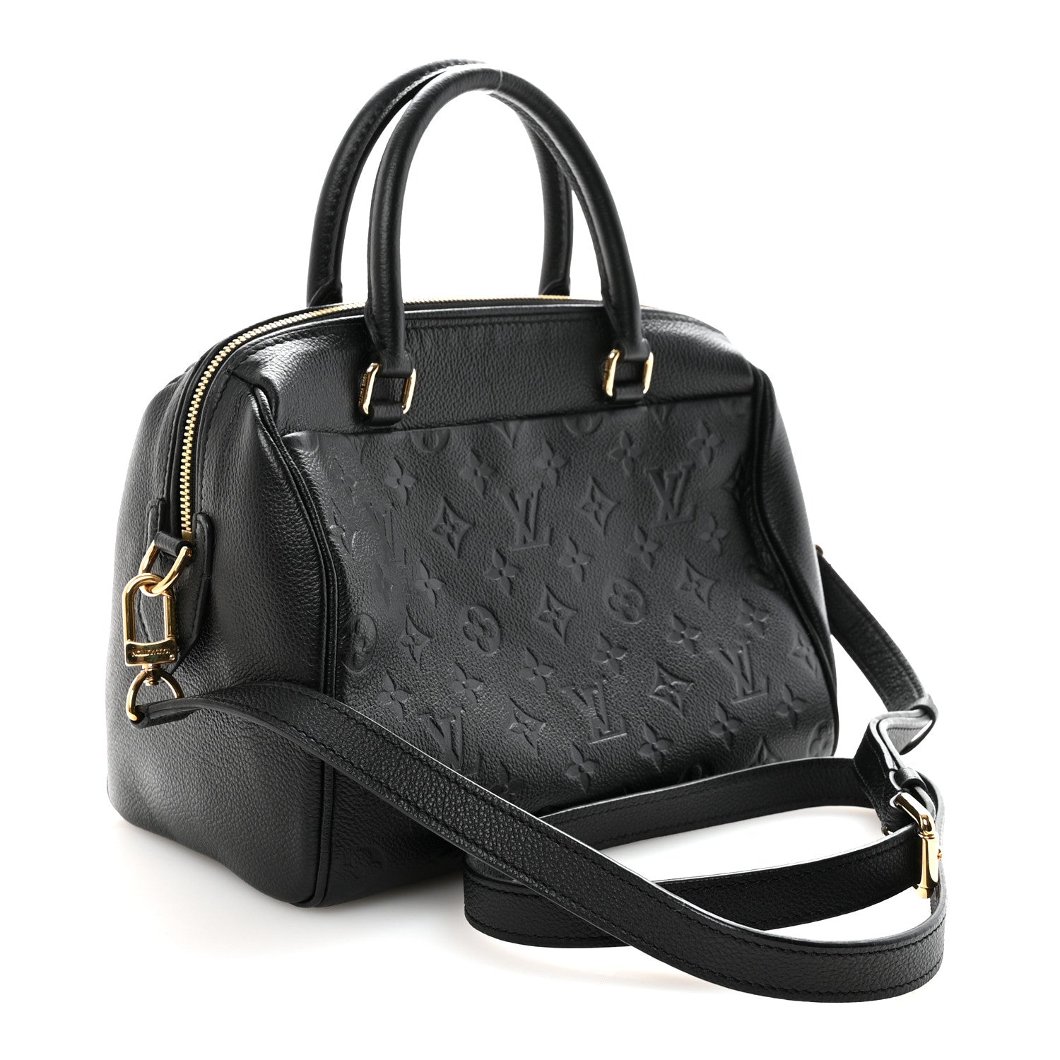 Louis Vuitton Empreinte Speedy Bandouliere 25 NM Black 3 of 9