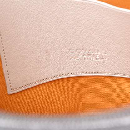 Goyard Goyardine Senat Pochette MM White 6 of 6