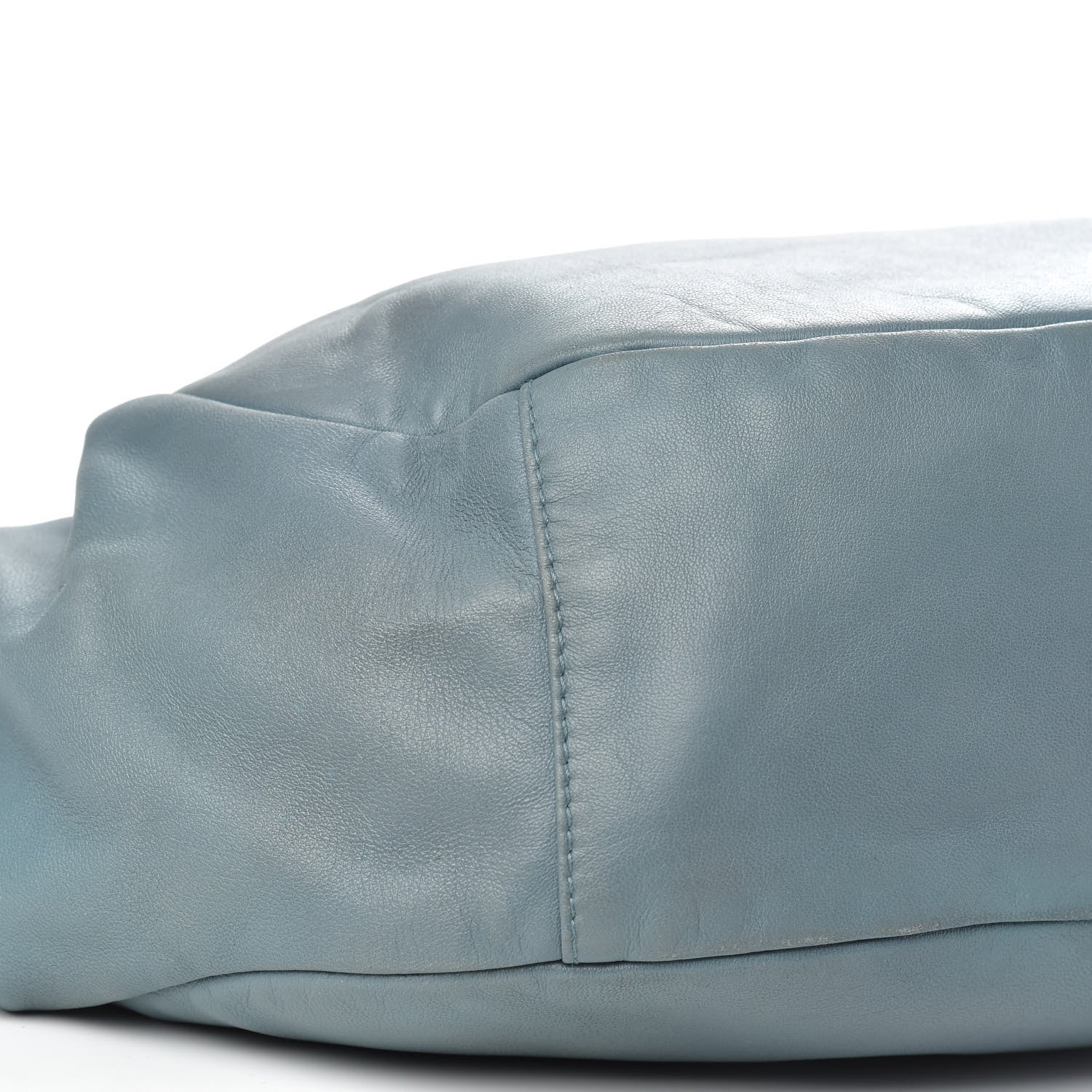 Chanel Lambskin Sensual Hobo Blue 8 of 12