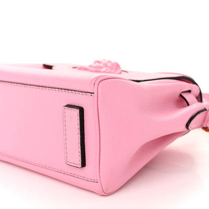 Versace Grained Calfskin Small La Medusa Top Handle Bag Pink 9 of 10