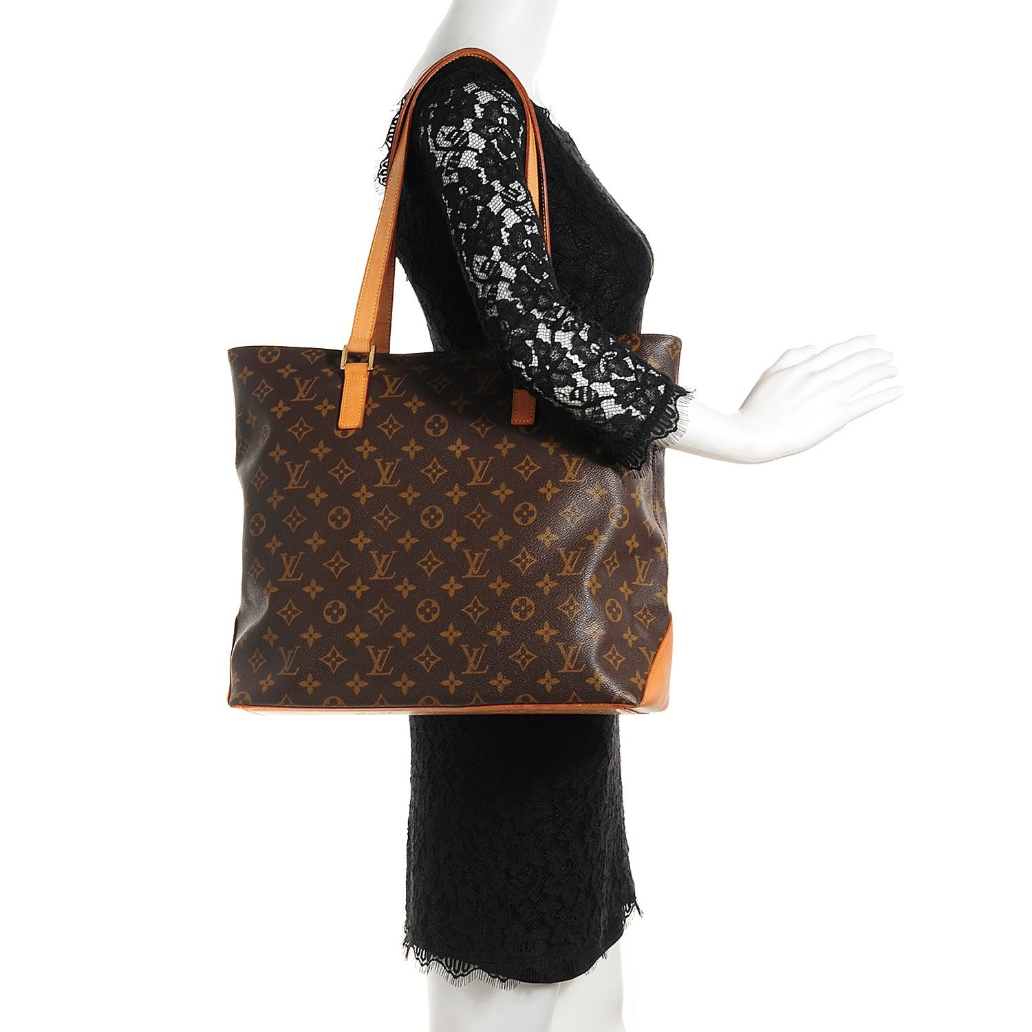 Louis Vuitton Monogram Cabas Mezzo 3 of 7