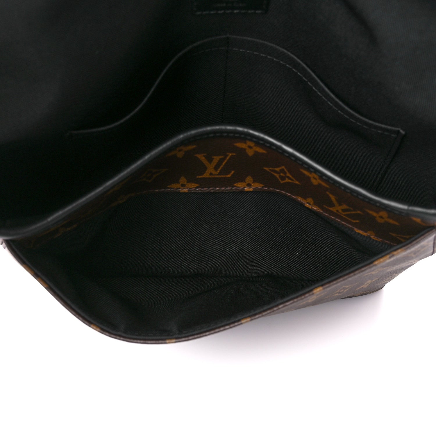 Louis Vuitton Monogram Macassar Magnetic Messenger 6 of 12