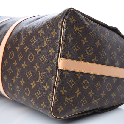 Louis Vuitton Monogram Keepall Bandouliere 55 11 of 13