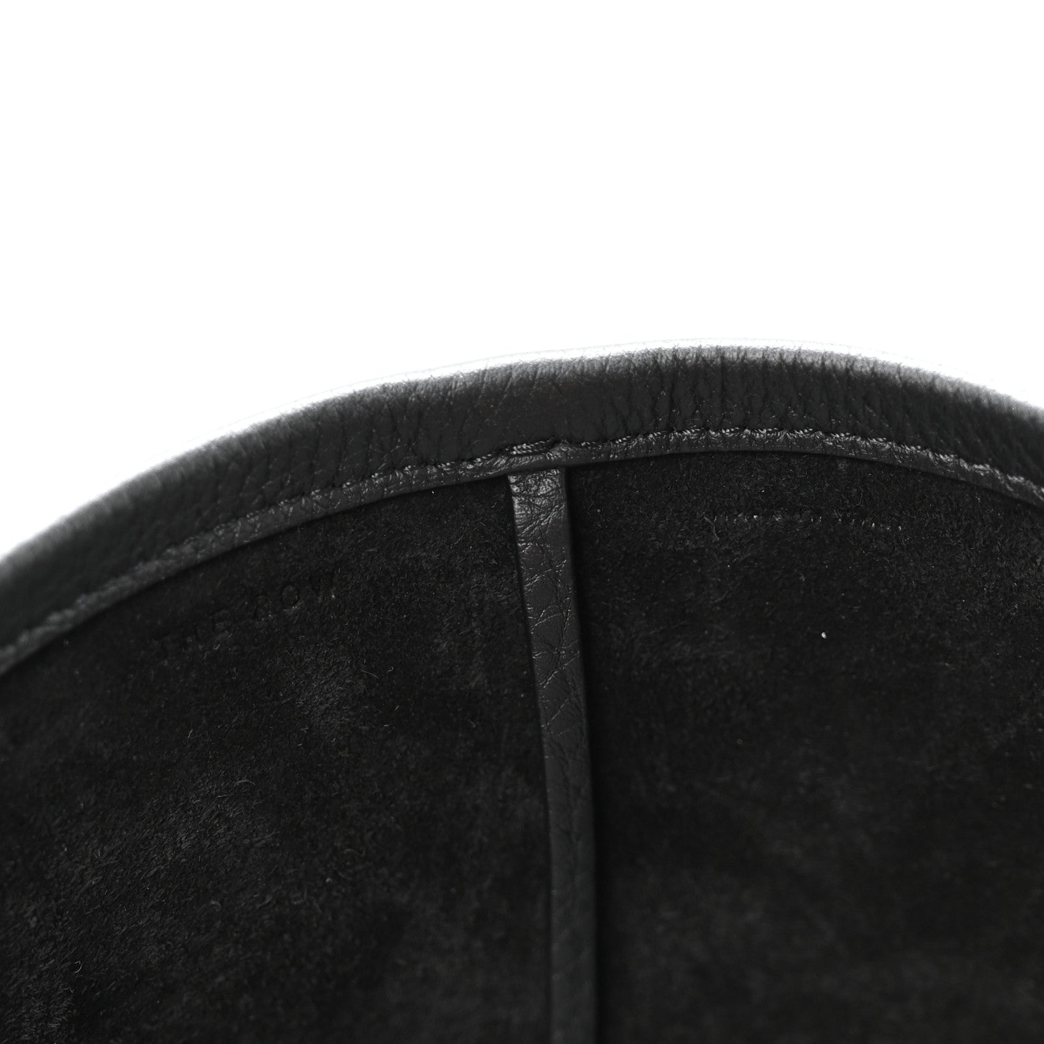 The Row Grained Calfskin Park Tote Three Black 6 of 11