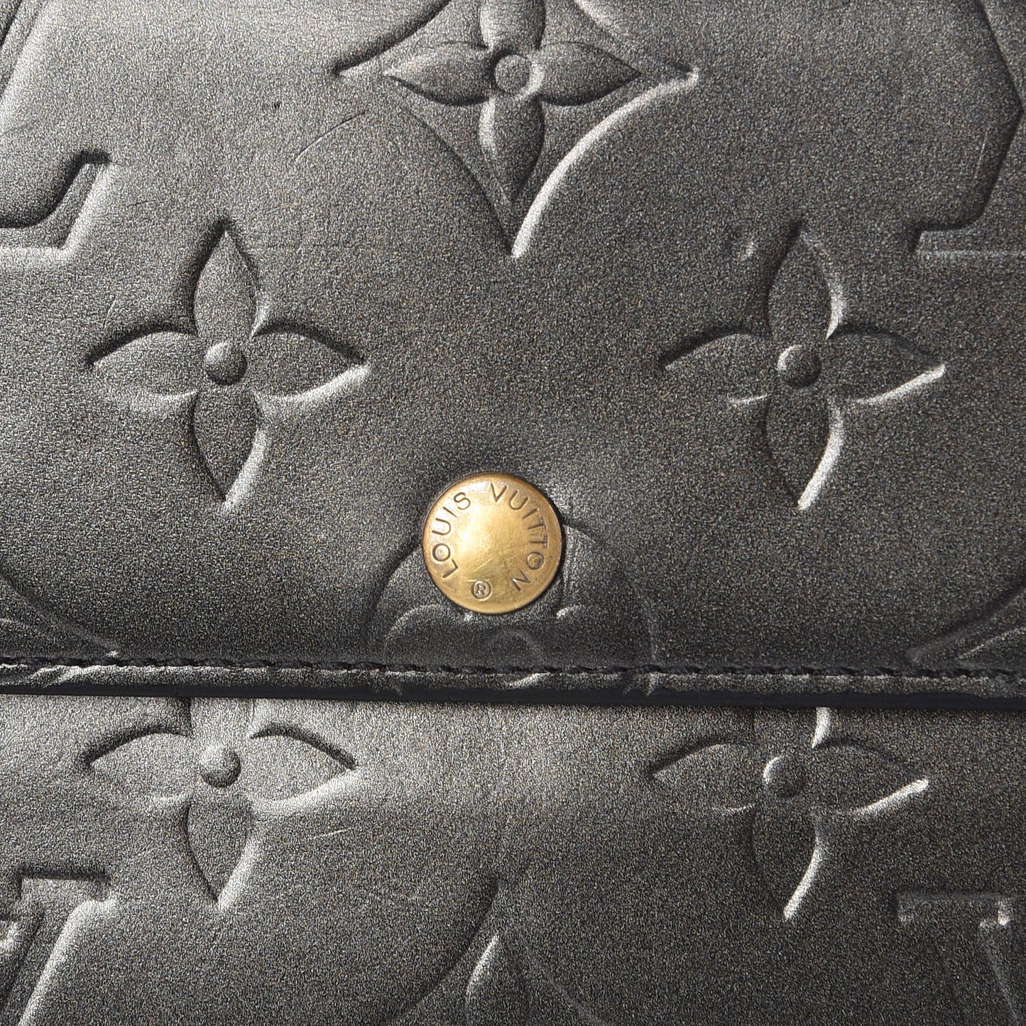 Mat Monogram Sarah Wallet Gris