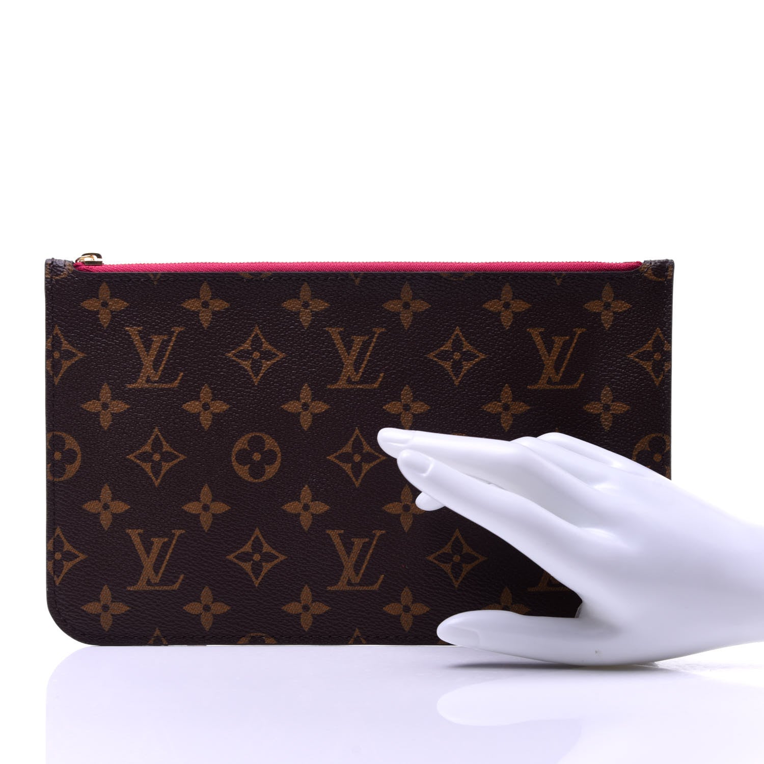 Louis Vuitton Monogram Neverfull MM GM Pochette Pivoine 2 of 10