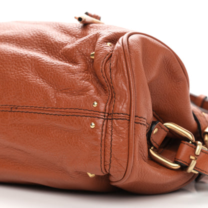 Chloe Calfskin Medium Paddington Satchel Tan 10 of 10