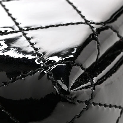 Saint Laurent Patent Quilted Gaby Zipped Pouch Black 13 of 14