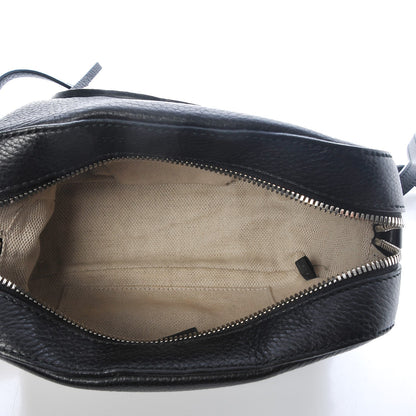 Gucci Pebbled Calfskin Studded Small Soho Disco Bag Black 5 of 7