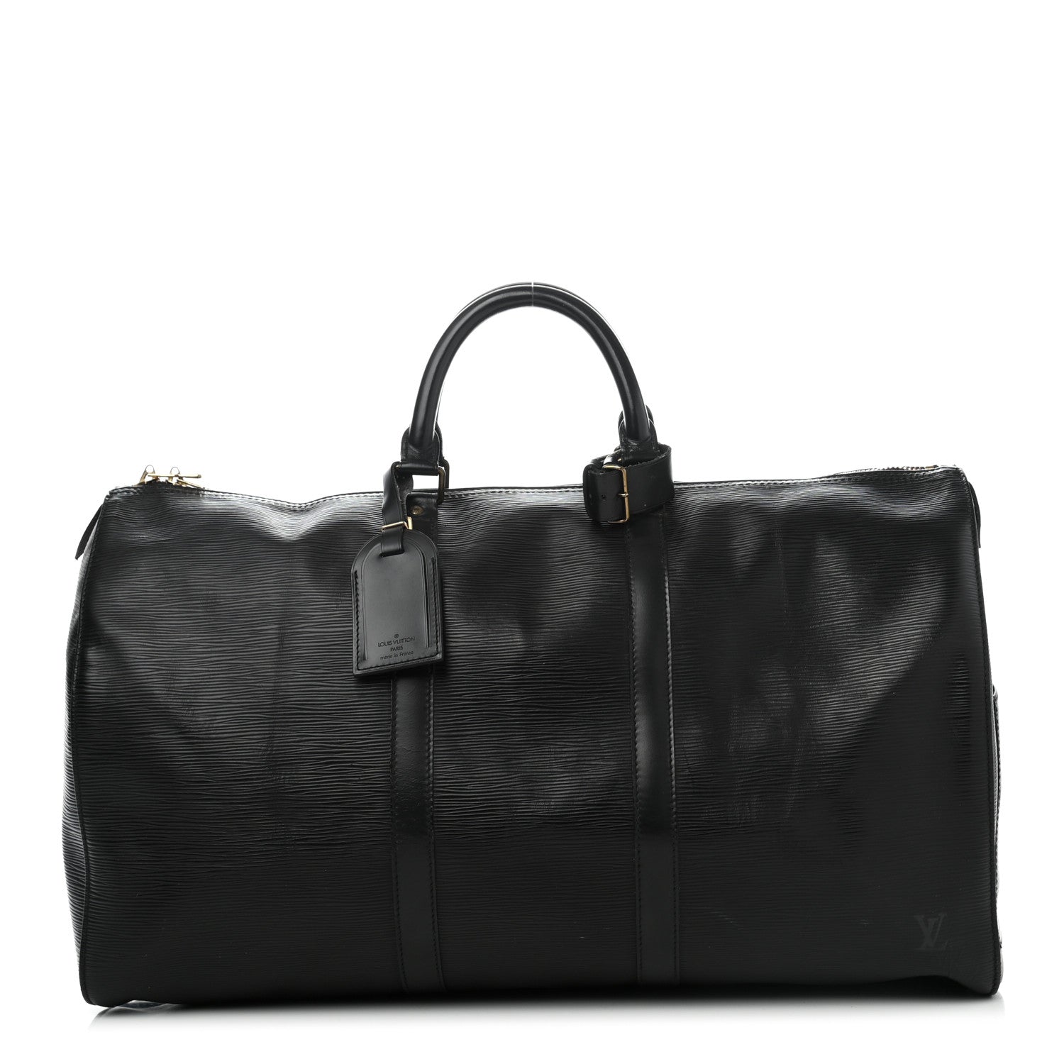 Louis Vuitton Epi Keepall 50 Black 1 of 15