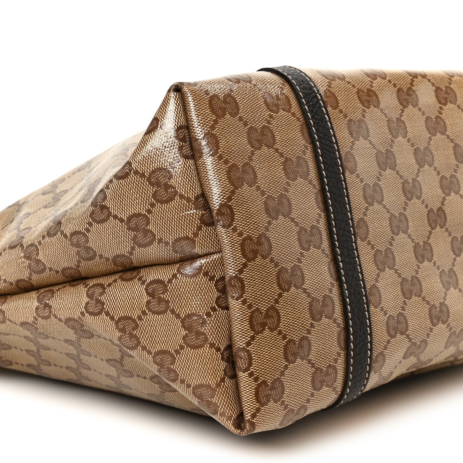 Gucci Crystal Monogram Medium Joy Tote Beige Ebony Testa Di Moro 9 of 12