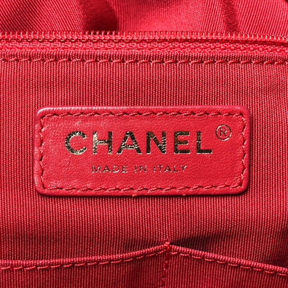 Chanel Lambskin Quilted Small Drawstring Shoulder Bag Dark Pink 6 of 10