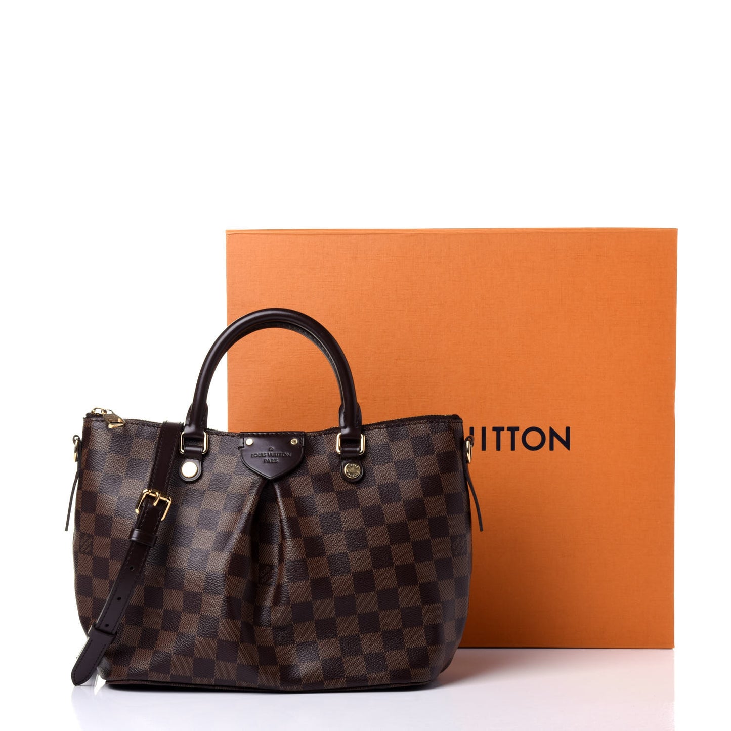 Damier Ebene Siena PM