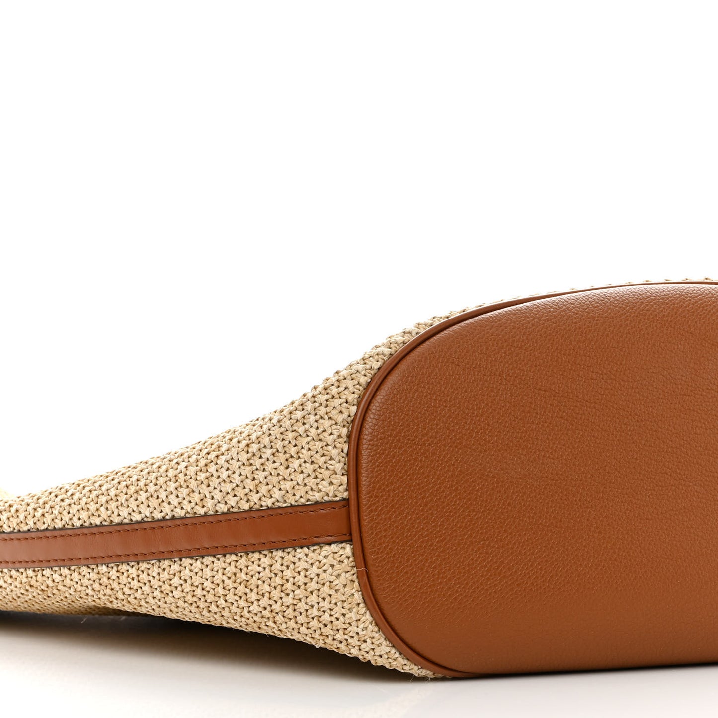 Raffia Saint Jacques Tote Caramel