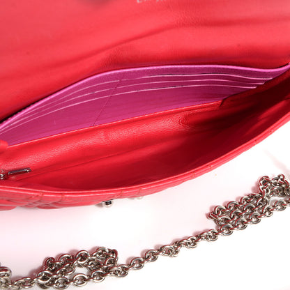 Christian Dior Lambskin Cannage Miss Dior Promenade Pouch Fuchsia 5 of 8