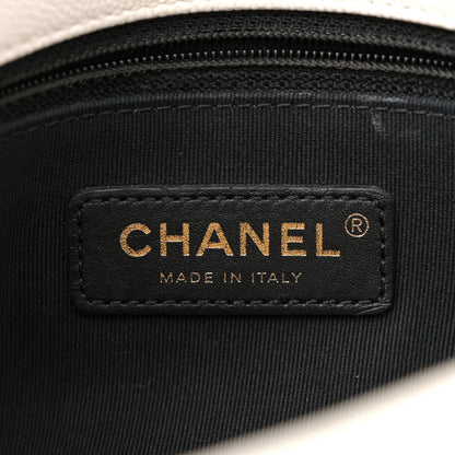 Chanel Caviar Quilted Mini CC You Flap White 6 of 11