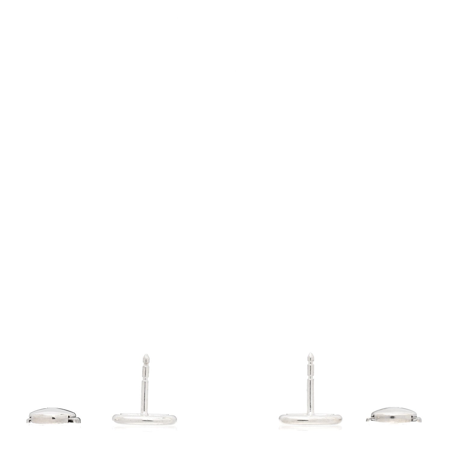 Hermes Sterling Silver TPM Farandole Earrings 3 of 6