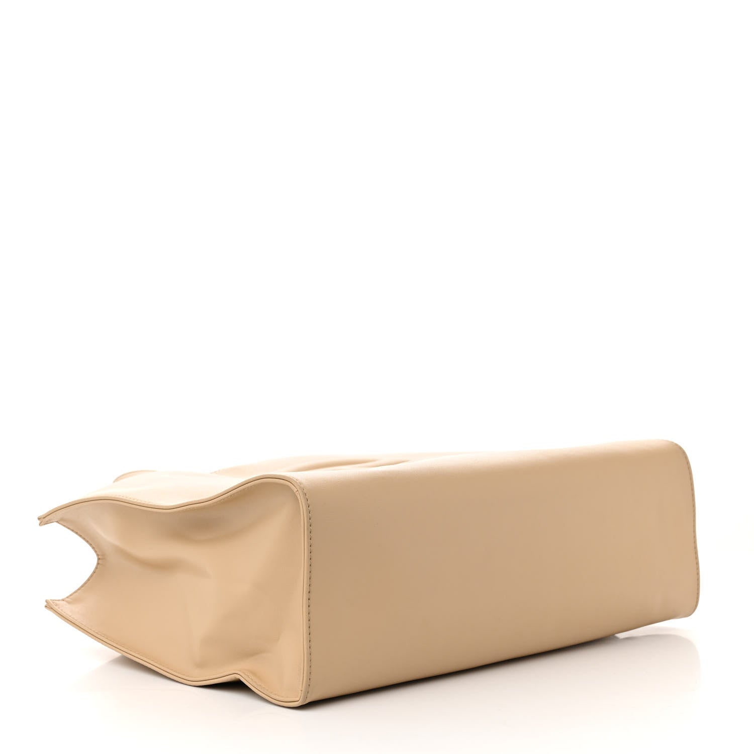 Telfar Vegan Leather Medium Shopping Bag Cream 4 of 15