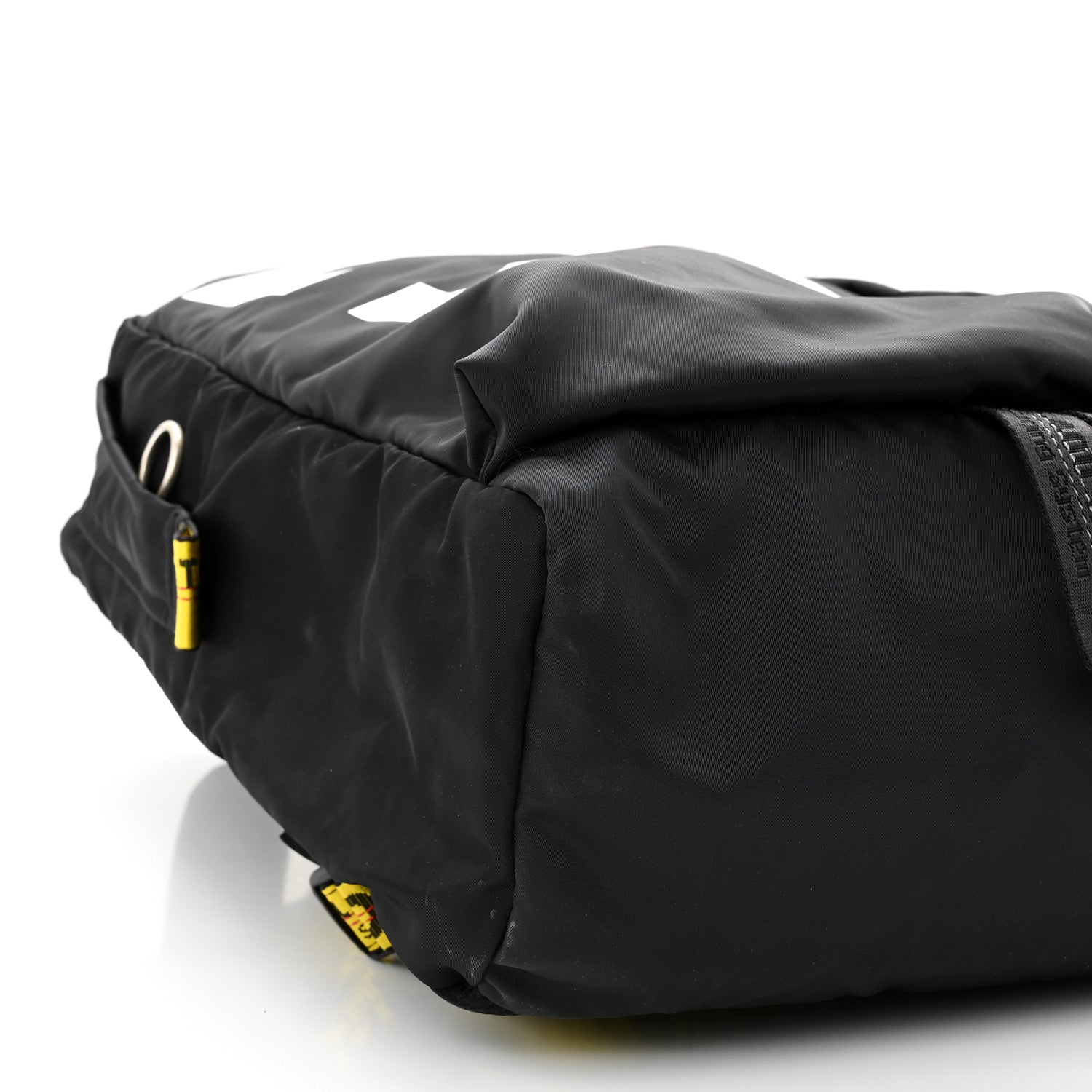 Off-White Canvas Logo Backpack Black 7 of 8