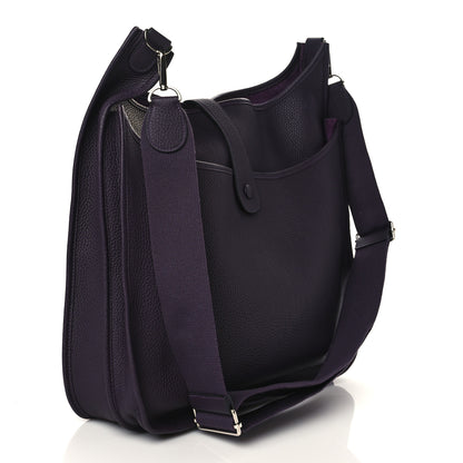Hermes Togo Evelyne III TGM Raisin 2 of 9