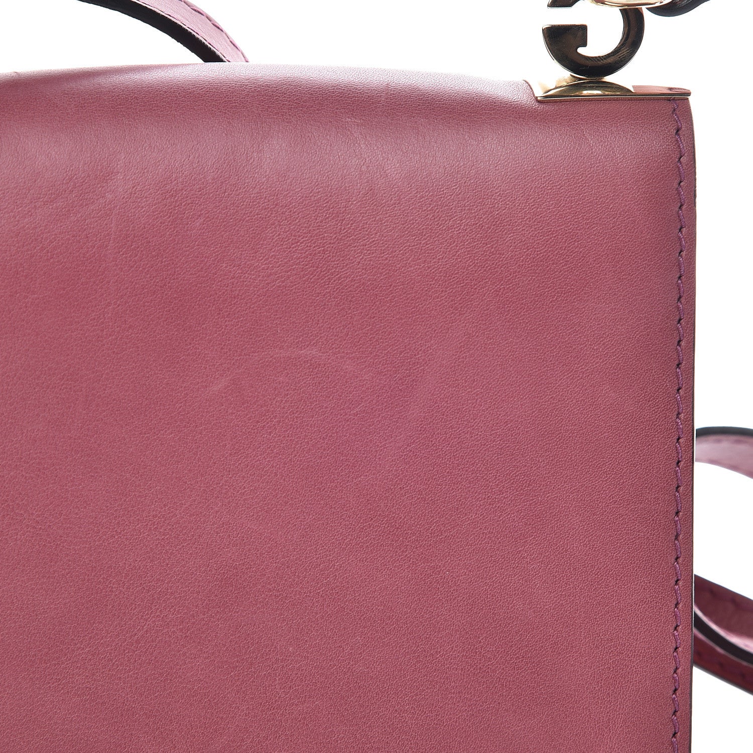 Gucci Calfskin Small 1973 Shoulder Flap Bag Peonia Flower 11 of 20