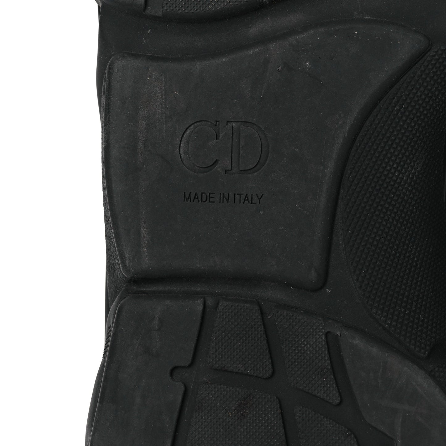 Technical Mesh Calfskin Mens B22 Sneakers 46 Black