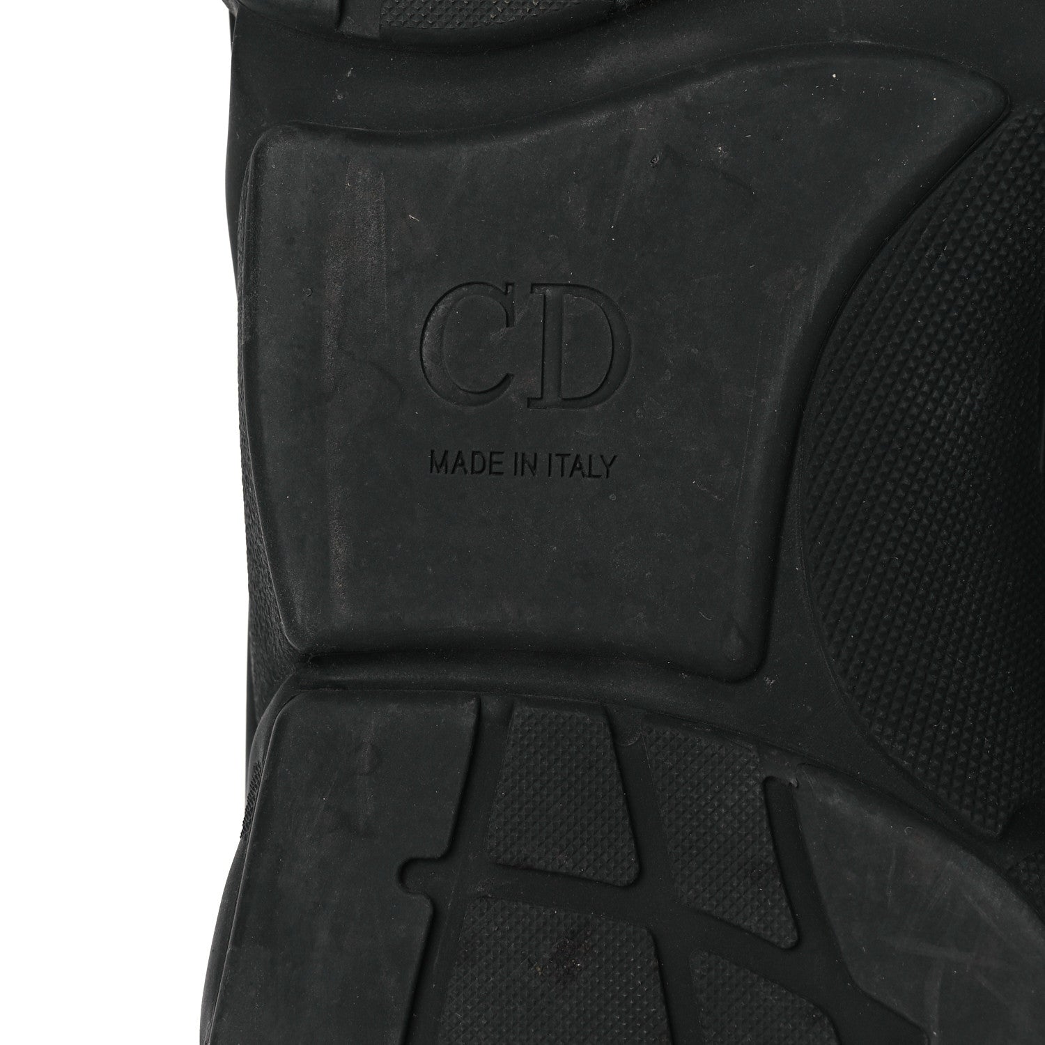 Christian Dior Technical Mesh Calfskin Mens B22 Sneakers 46 Black 8 of 14