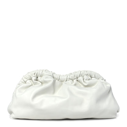 Mansur Gavriel Lambskin Cloud Clutch White 1 of 9