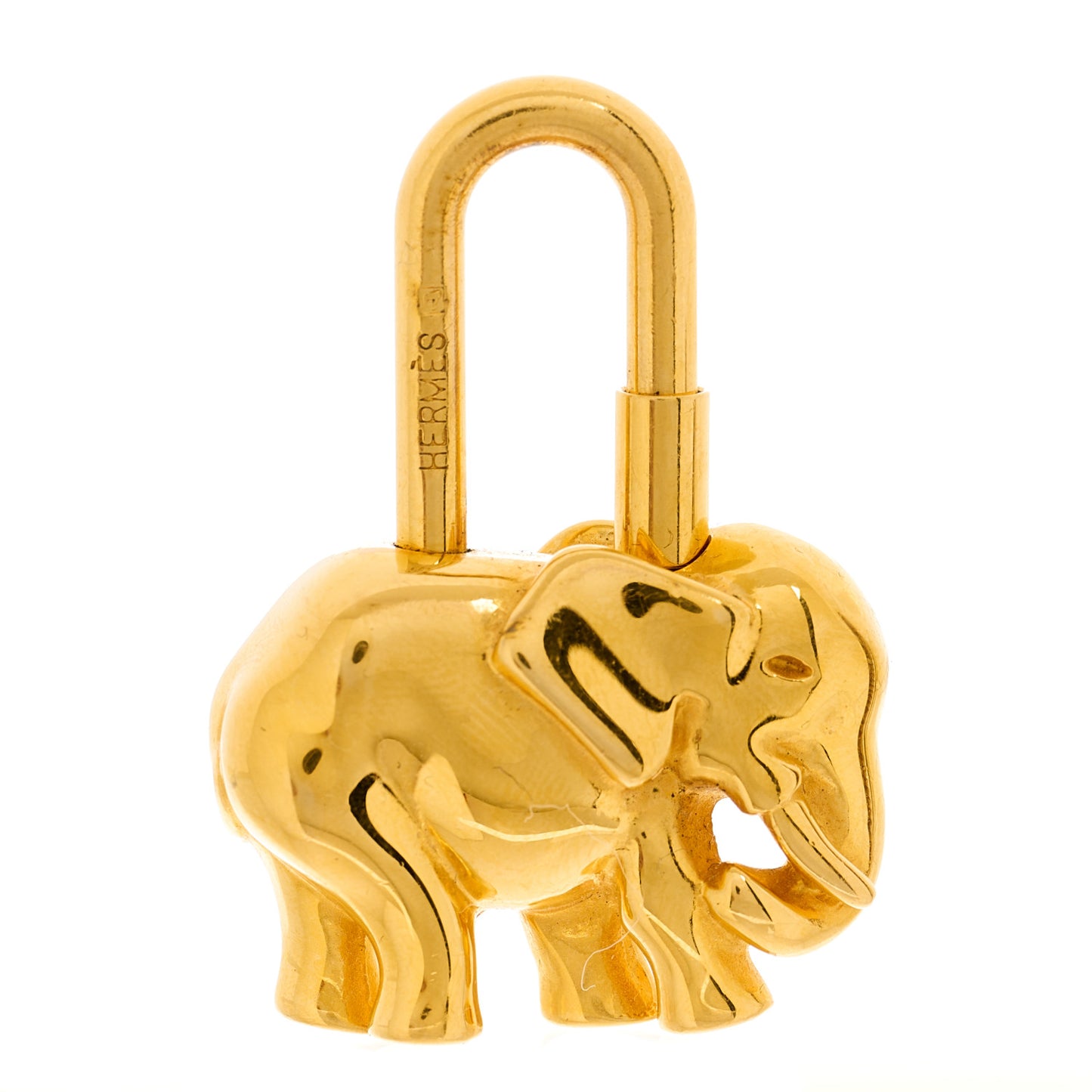 Permabrass Elephant Cadena Lock Gold