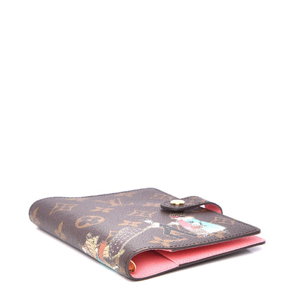 Louis Vuitton Monogram Illustre Small Ring Agenda Rose 4 of 7