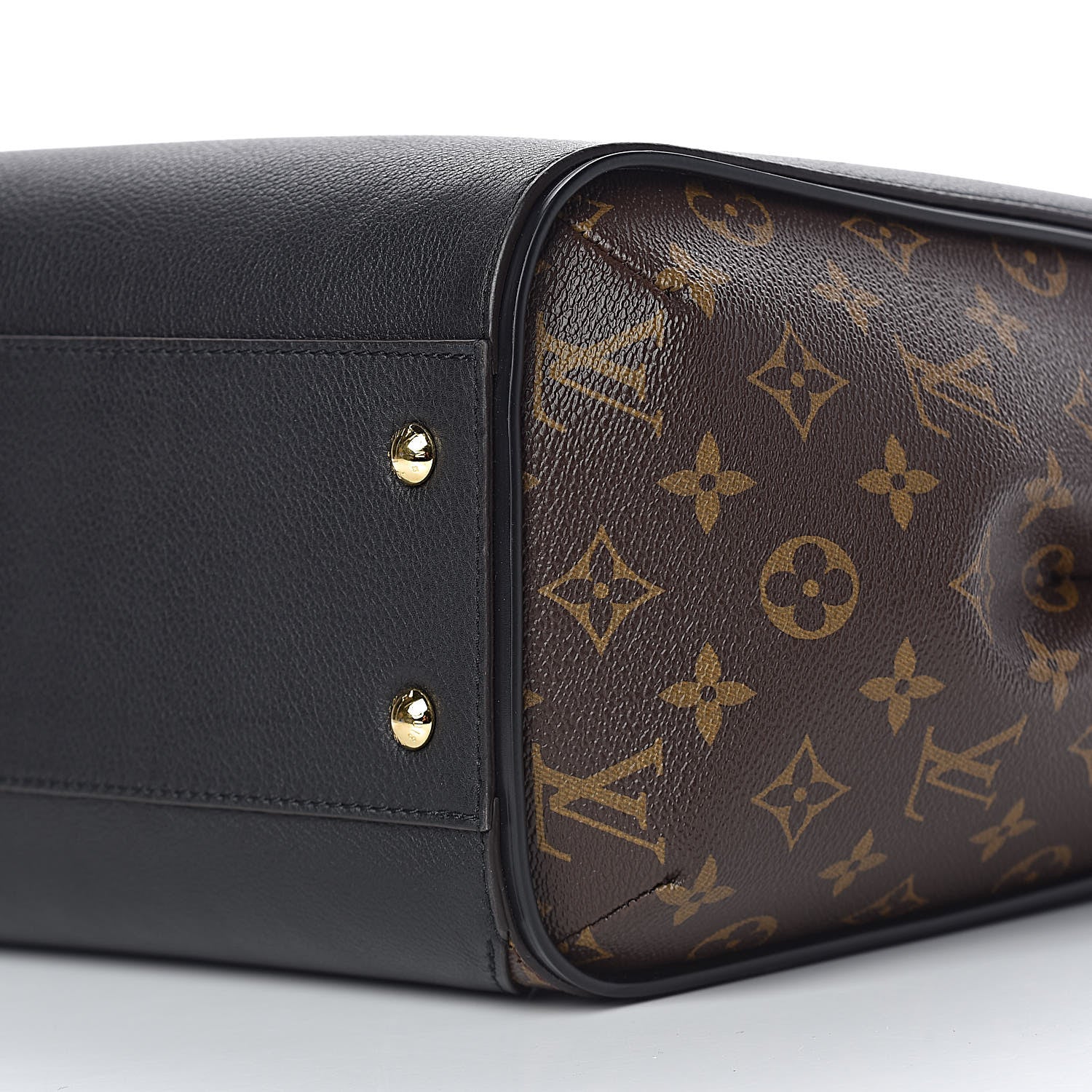 Louis Vuitton Calfskin Monogram Kimono Tote Black 9 of 10