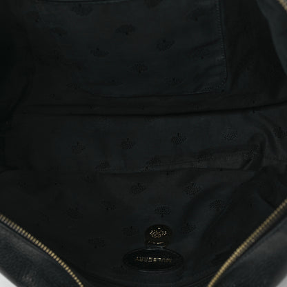 Mulberry Glossy Goatskin Medium Del Rey Satchel Black 5 of 11