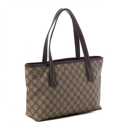 Gucci GG Supreme Monogram Small Joy Tote Dark Brown 2 of 8
