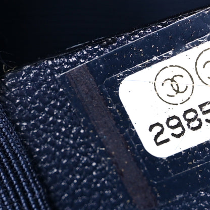 Chanel Lambskin Quilted Large Chanel 19 Flap Navy Blue 7 of 11