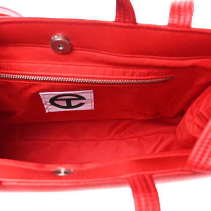 Telfar Nylon Medium Puff Shopping Bag Red 5 of 9