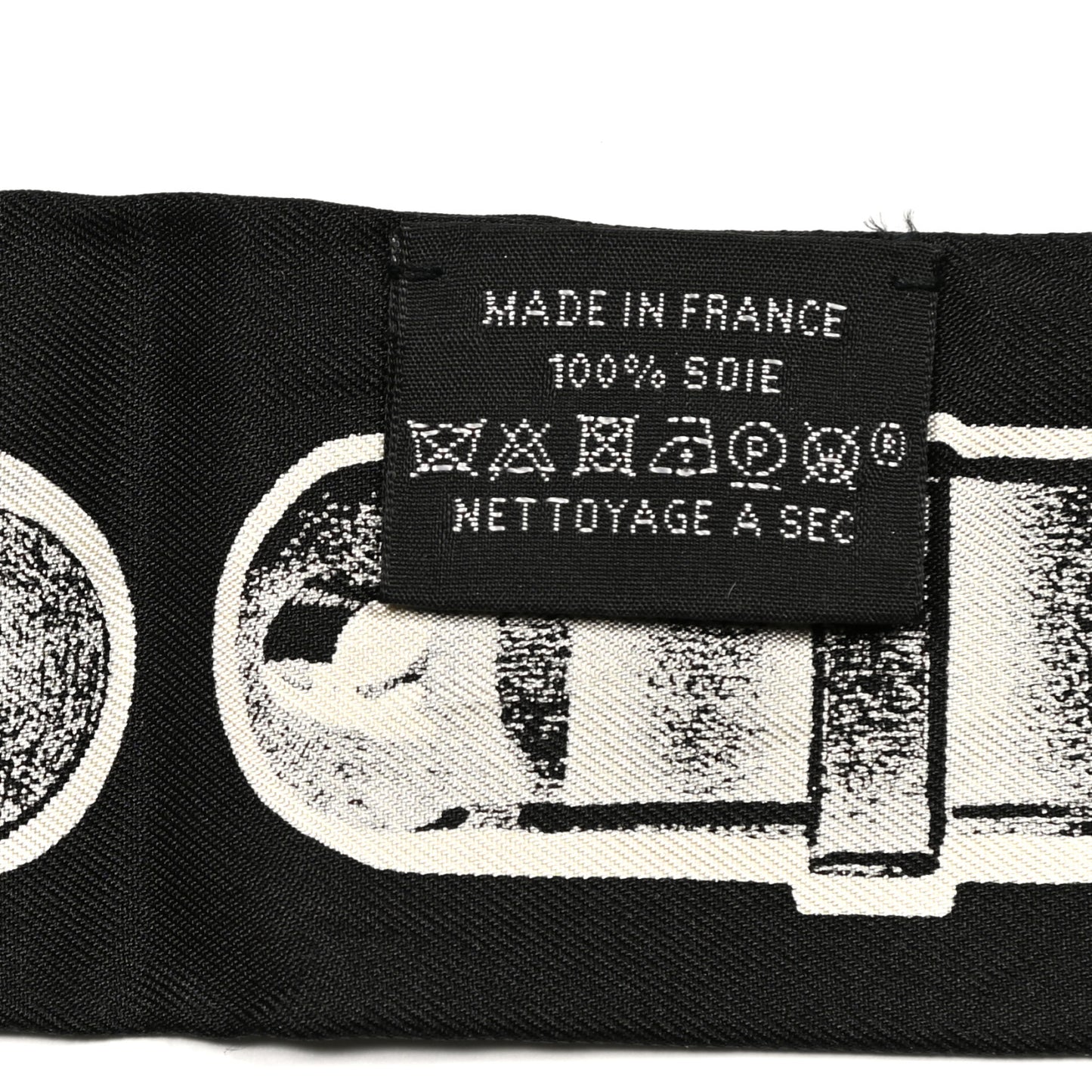 Silk Le Tresor De Medor Twilly Black White