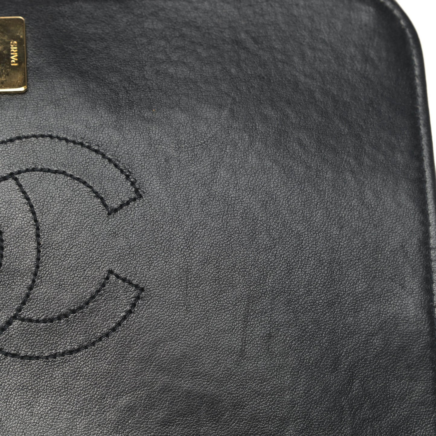 Lambskin Quilted Small Single Flap Black