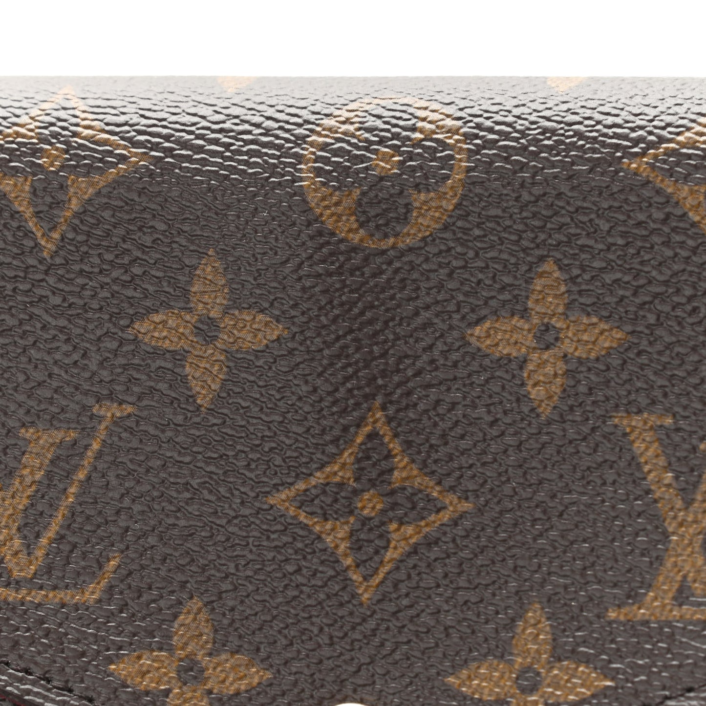 Monogram Pochette Felicie Chain Wallet Fuchsia